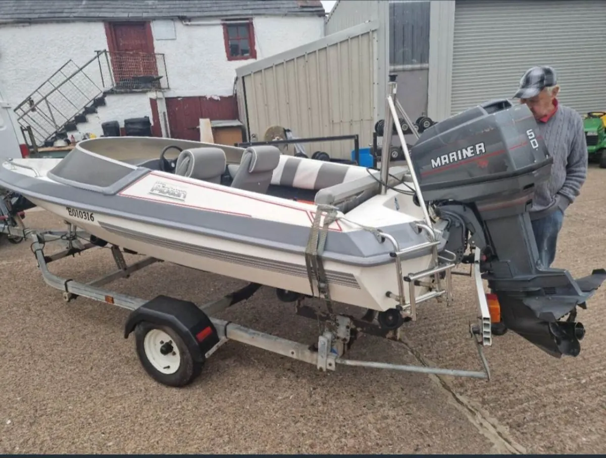 Picton speedboat trailer engine - Image 2