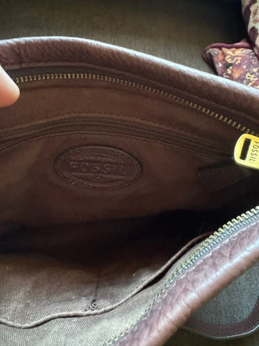 Fossil leather bag - Image 4