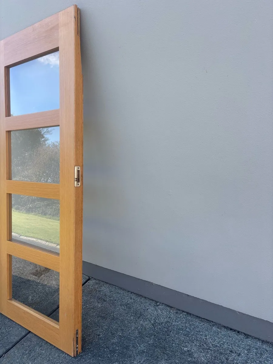 Oak glass door - Image 2