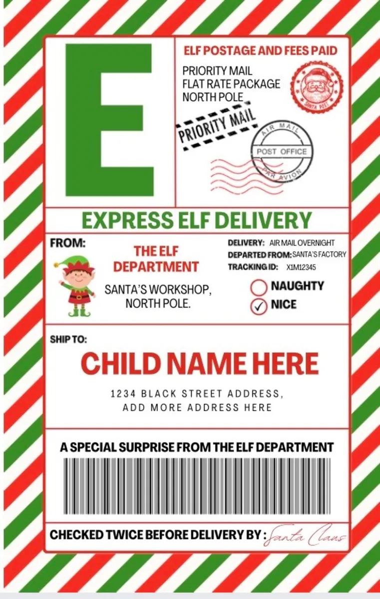 Elf arrival box - Image 3
