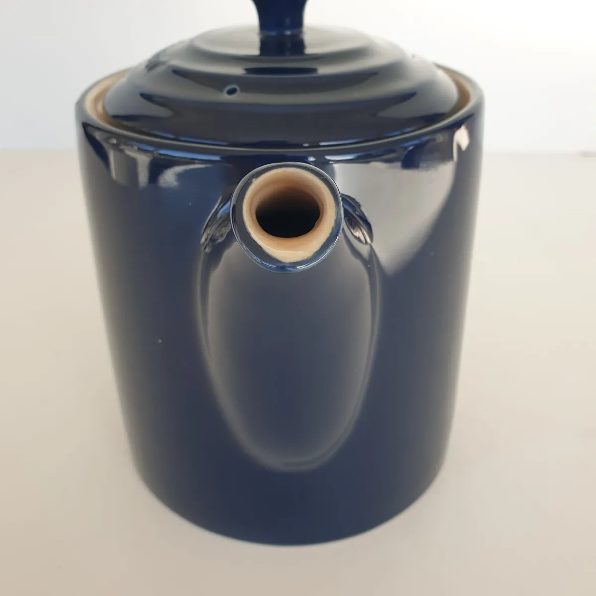 Le Creuset teapot 1.3L cobalt blue stoneware - Image 3