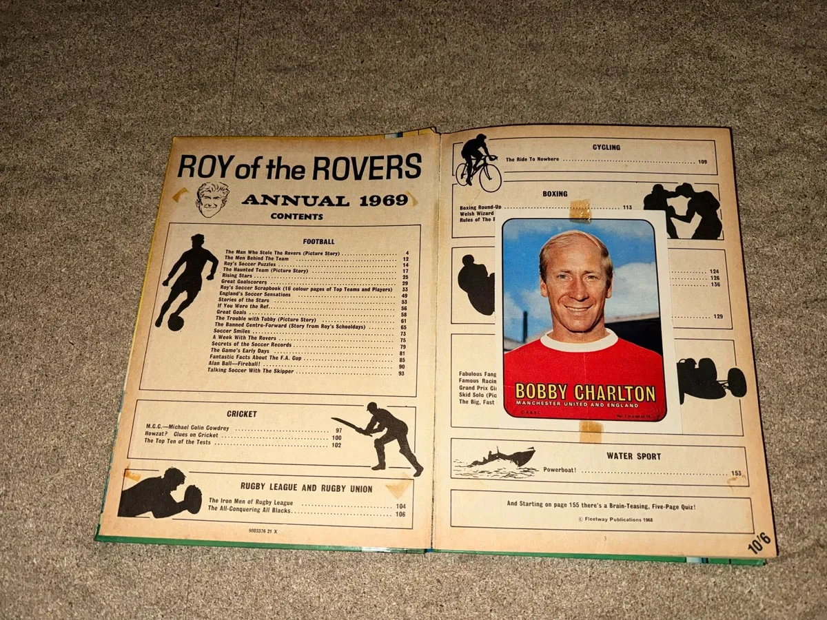 Roy of the Rovers Annual 1969 - Image 2