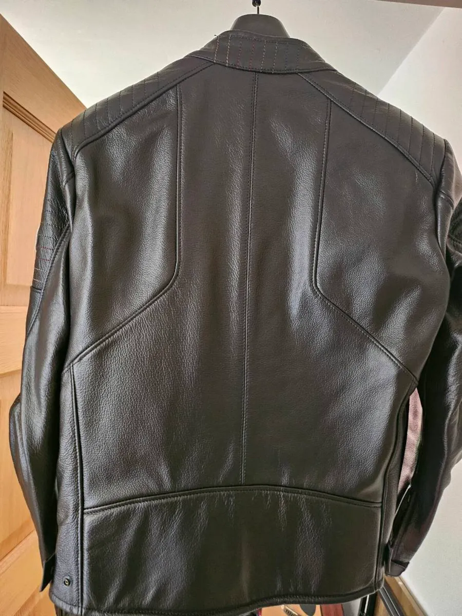 Motorbike leather jacket - Image 1