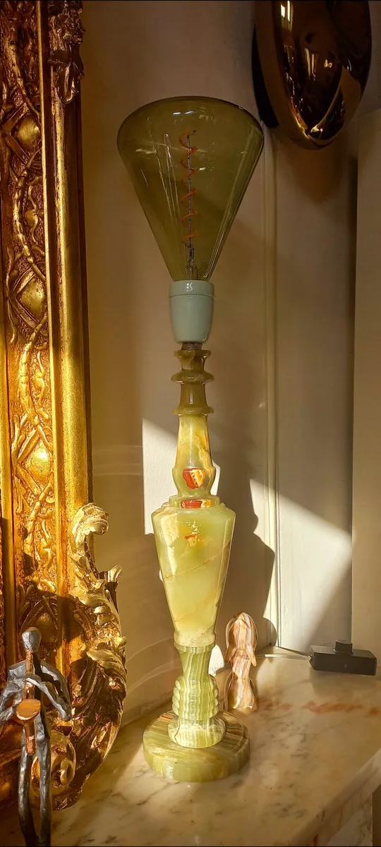 Vintage ONYX  lamp - Image 1