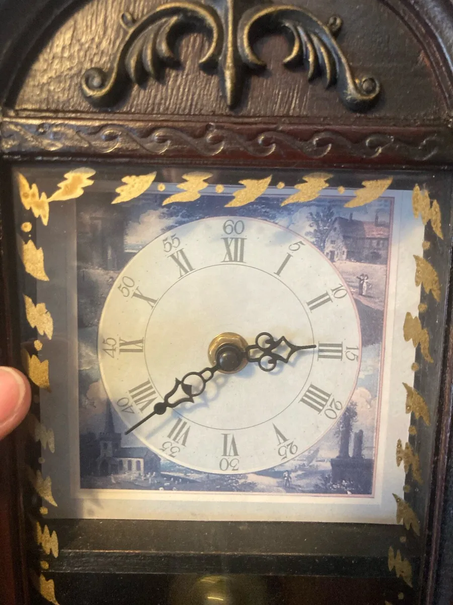 Victorian style mantle clock free postage - Image 2