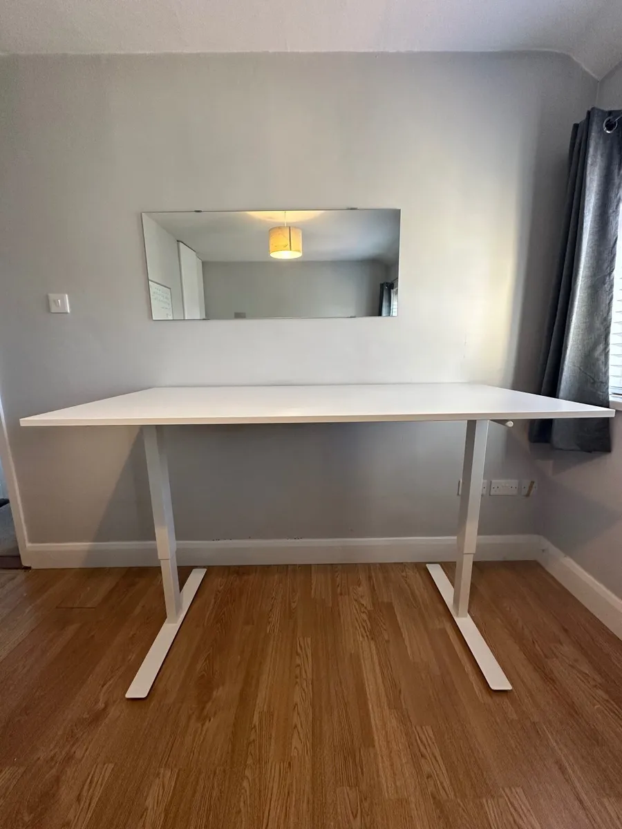 IKEA MARKUS office chair & TROTTEN desk - Image 3