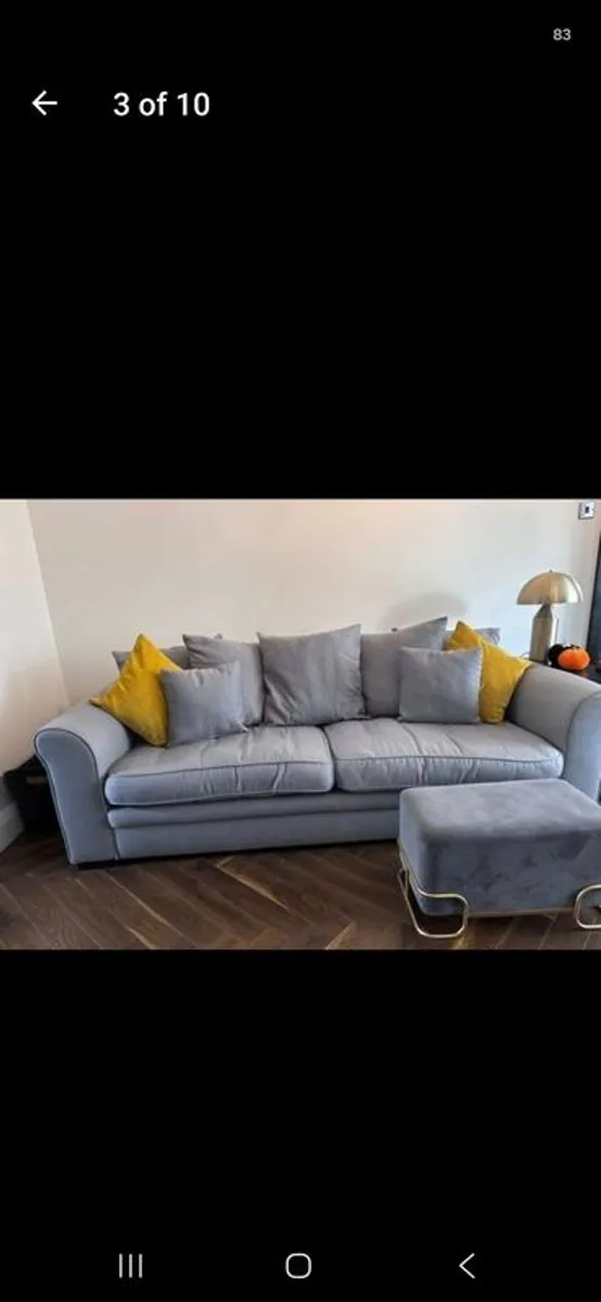 PRICE DROPPED TO SELL.   These Gone A.s.a.p, New Sofa Arrives Next Week. Open To Offers.    Sofa And Large Single Chair - Image 2
