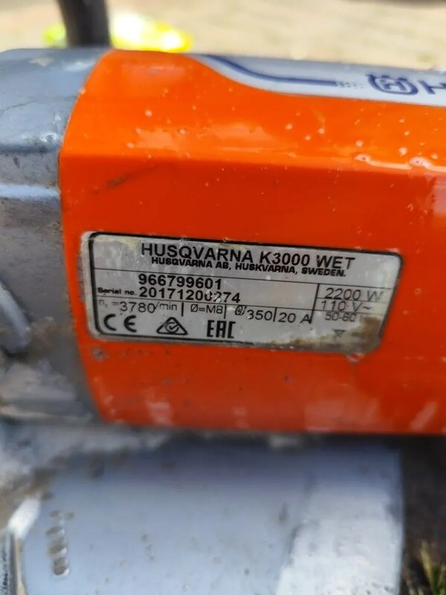 Husquvarna Electric con saw - Image 3