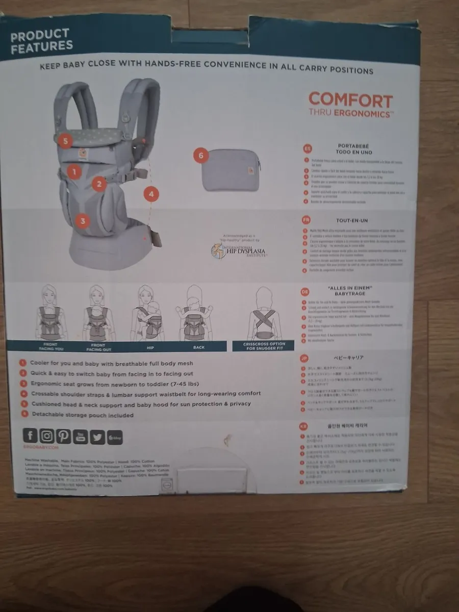 Ergobaby Omni 360 Cool Air Baby Carrier - Image 2