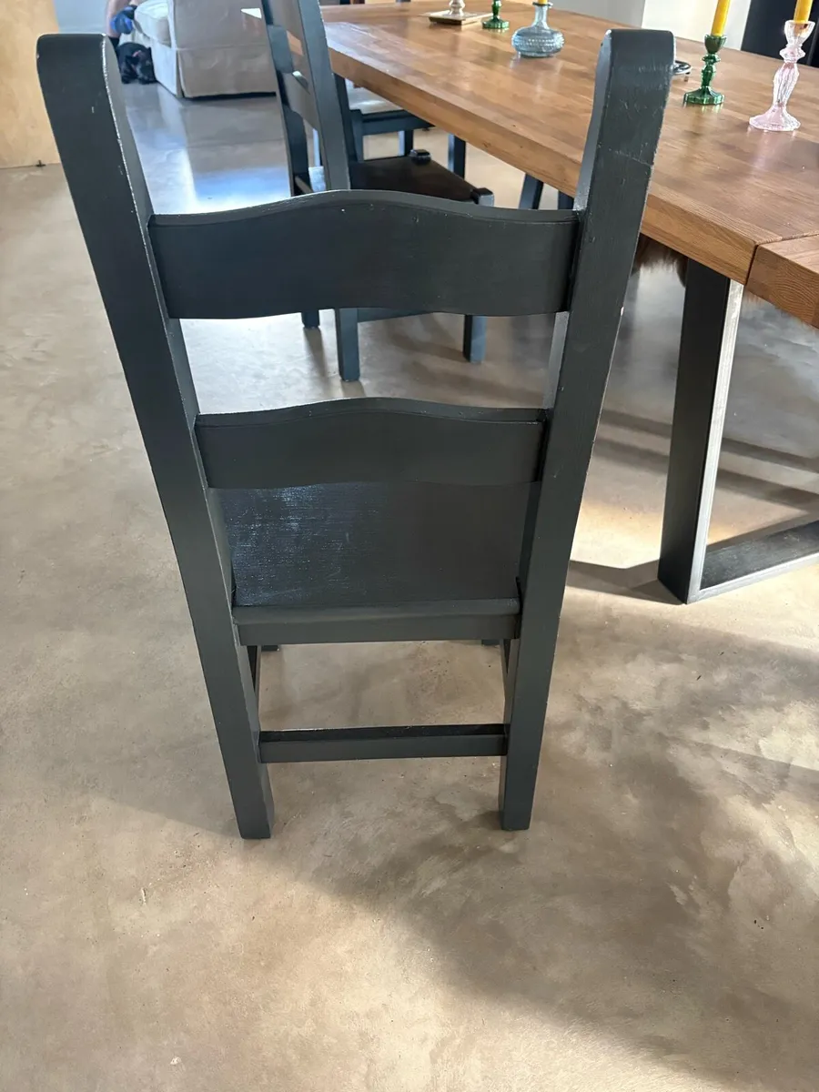 Dining table chairs - Image 2