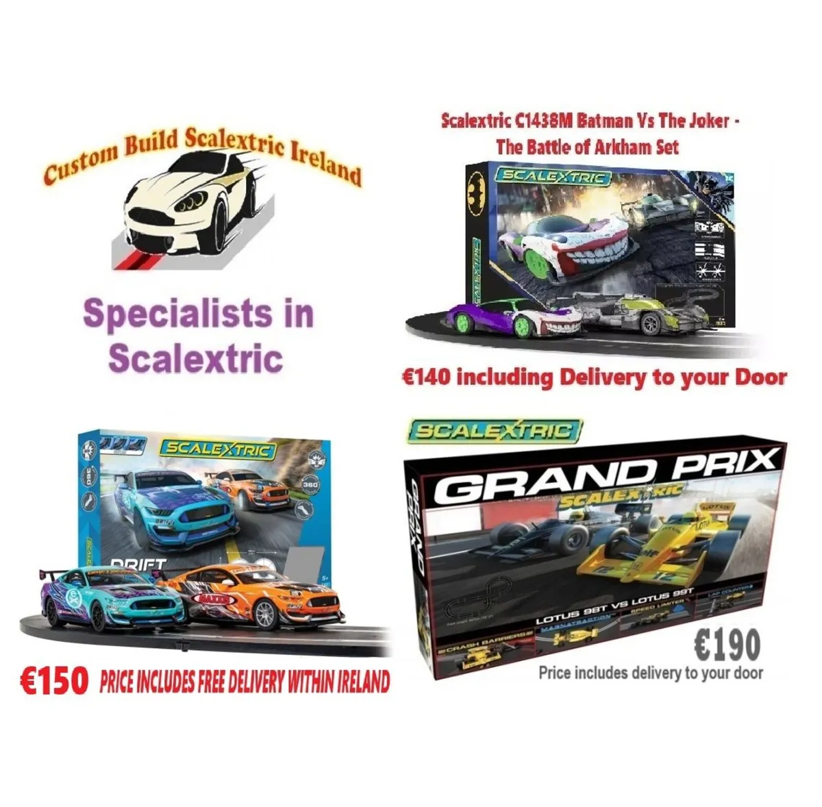 Various Scalextric Sets for sale. New or Used Sets - Image 2