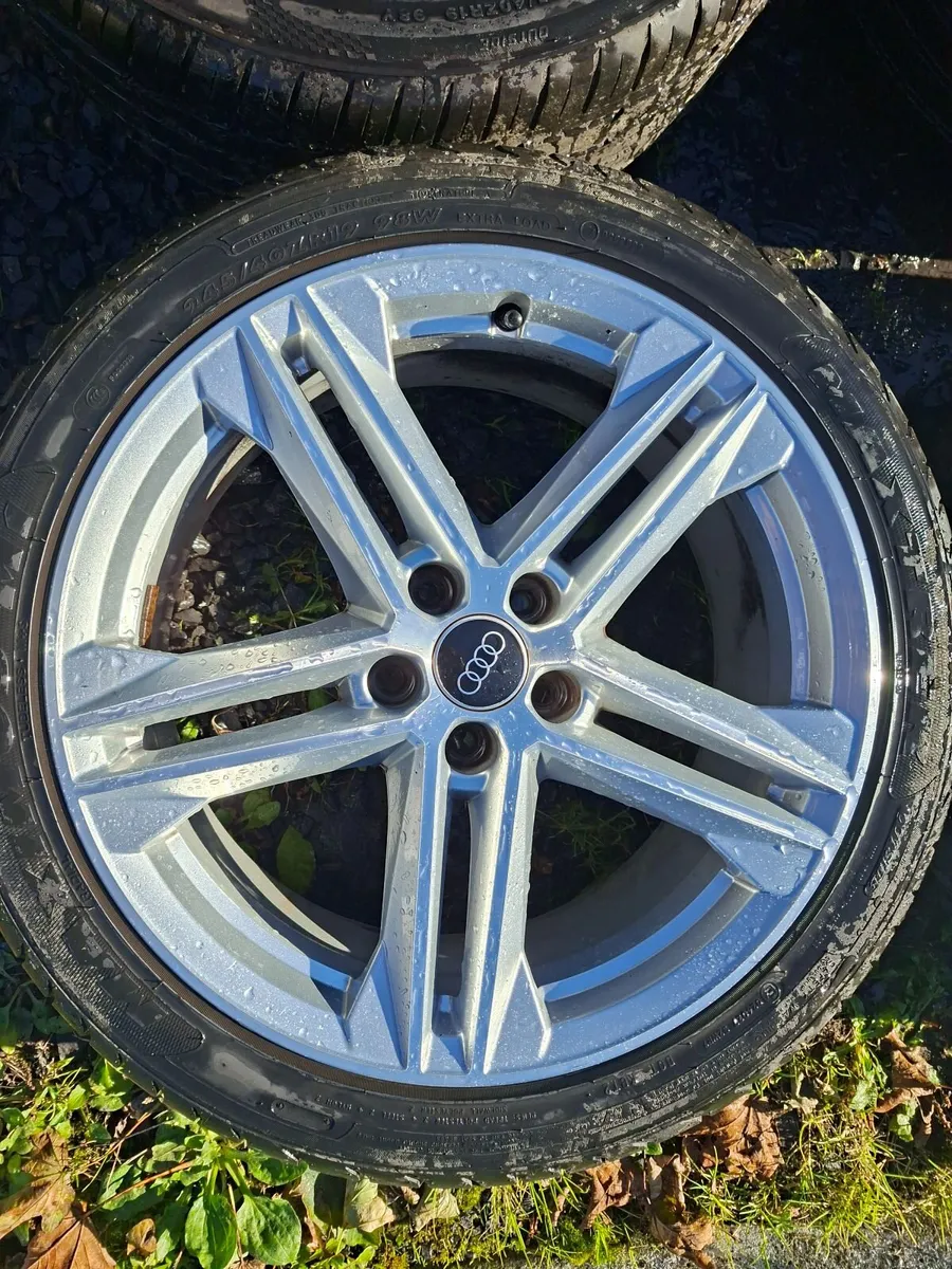 19" Genuine Audi S Line Alloys with tyres - Image 1