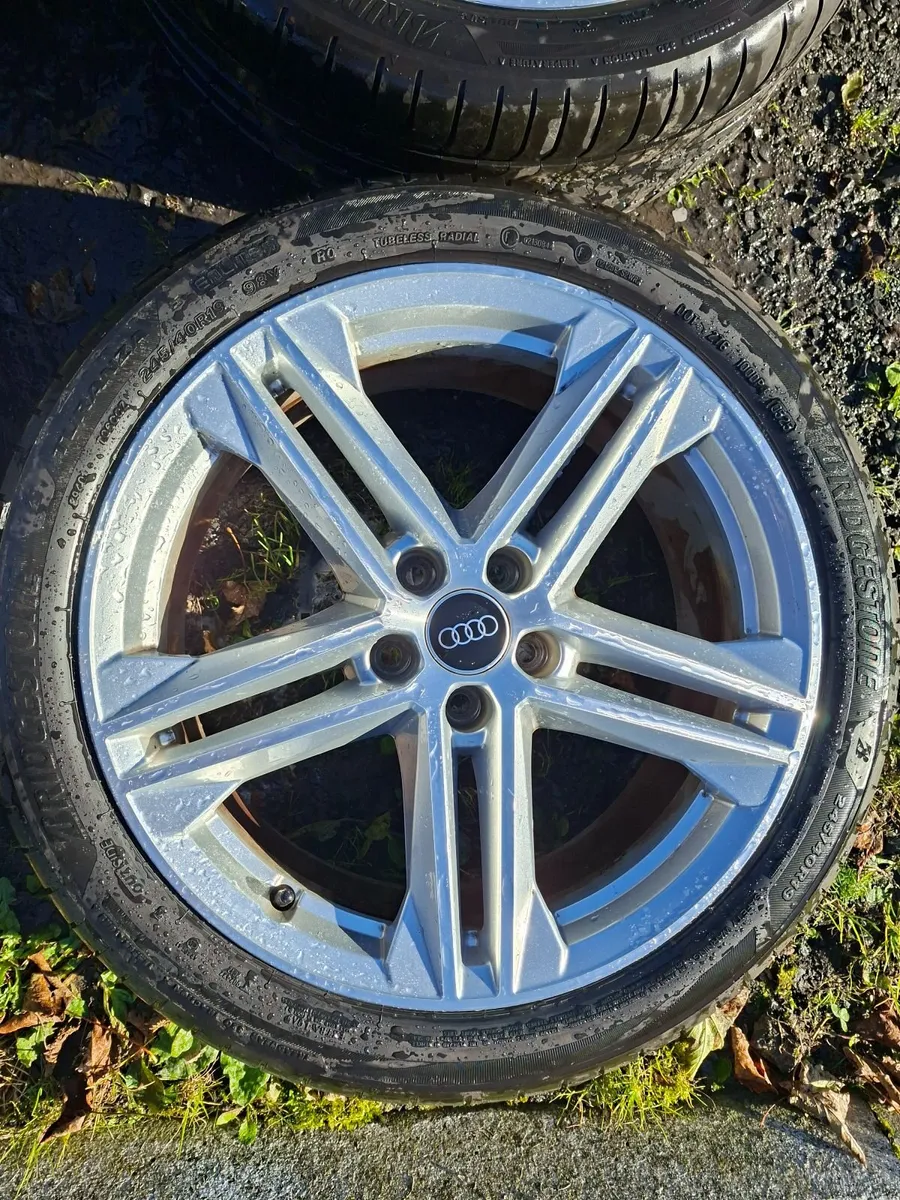 19" Genuine Audi S Line Alloys with tyres - Image 3