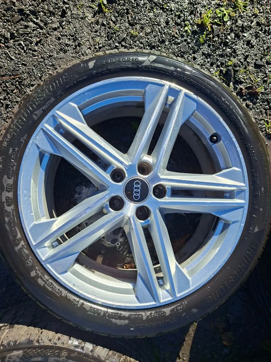 19" Genuine Audi S Line Alloys with tyres - Image 4