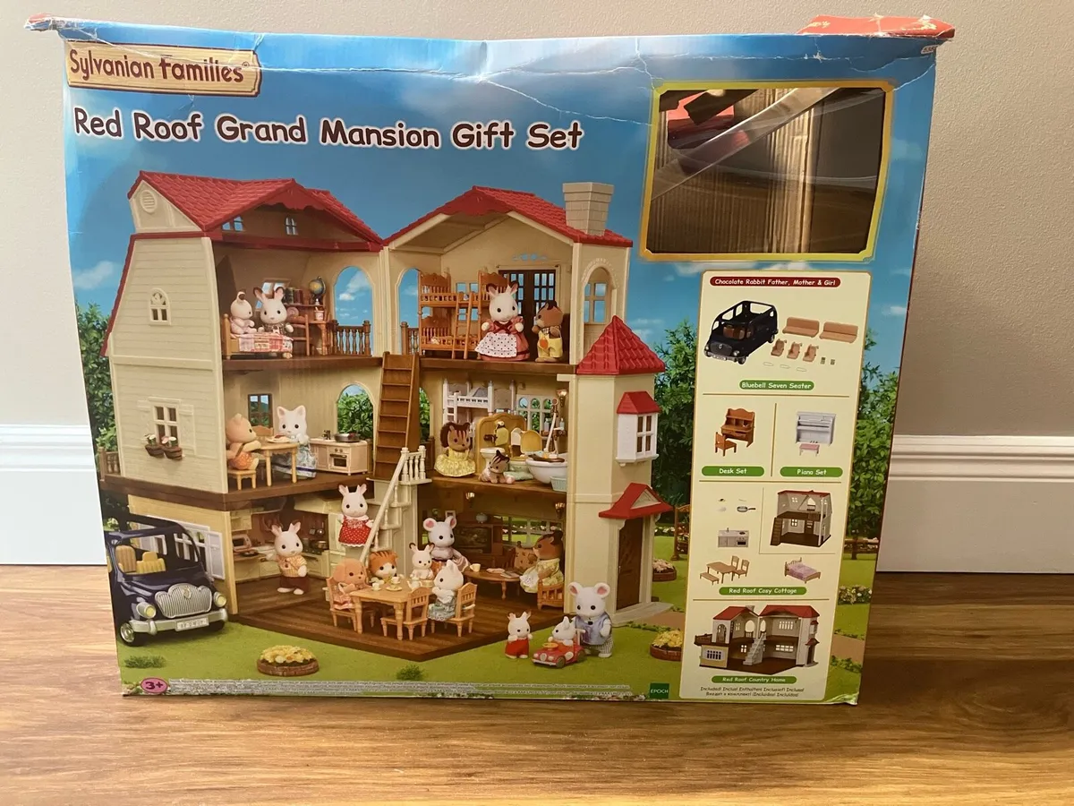 Sylvanian Families Red Roof Mansion House - Image 1