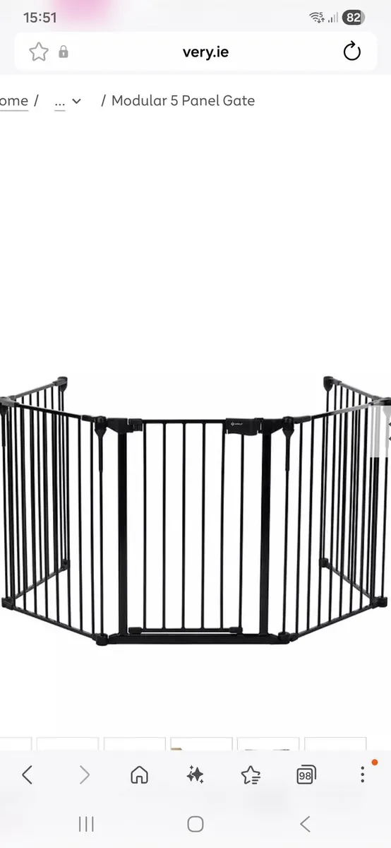5 panel baby gates