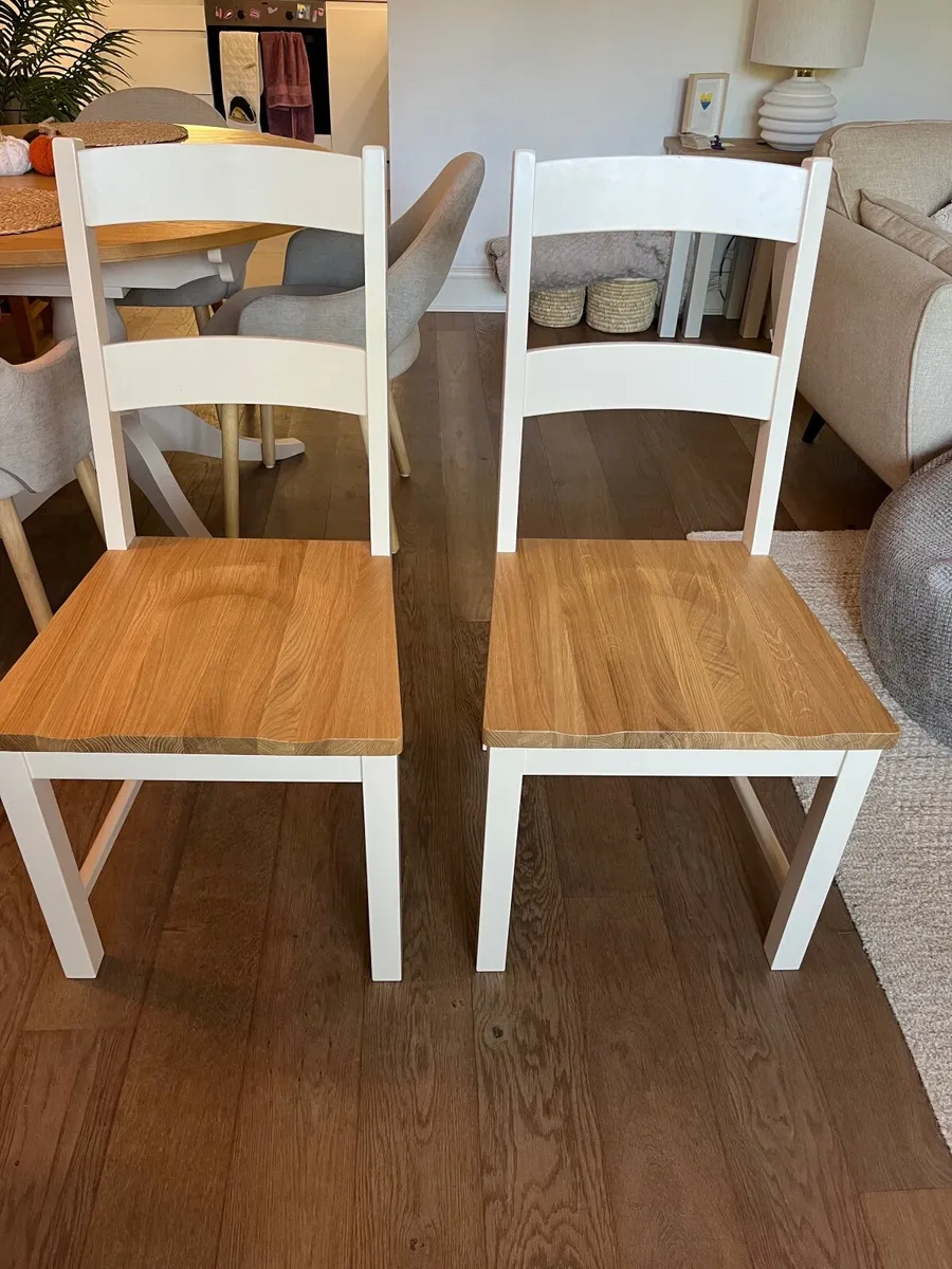 X2 Laura Ashely dining chairs - Image 4