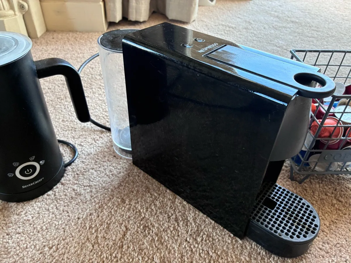 Nespresso Coffee machine and Silvercrest frother - Image 2