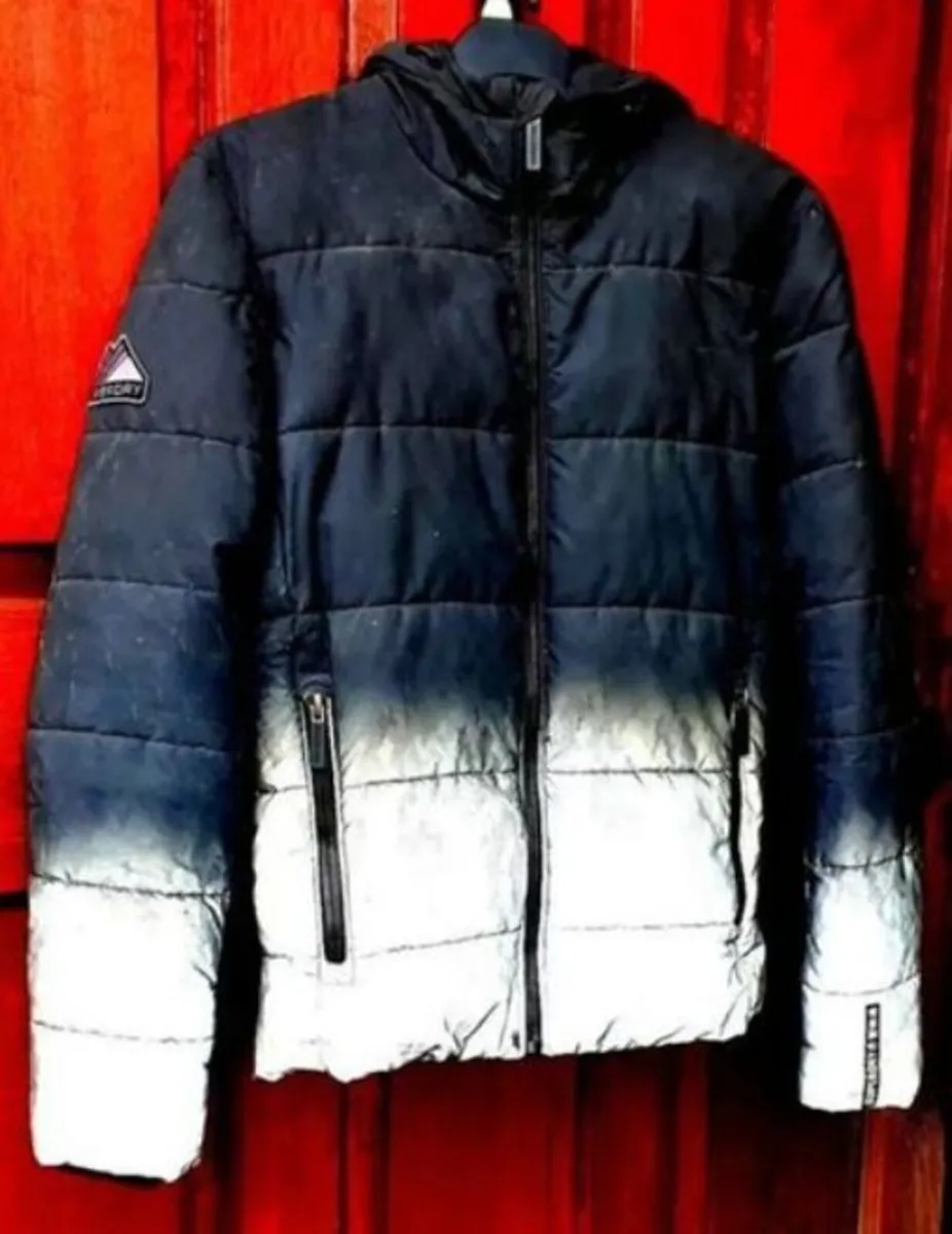 Ex-Display Superdry Hooded Puffa Jacket - Image 1
