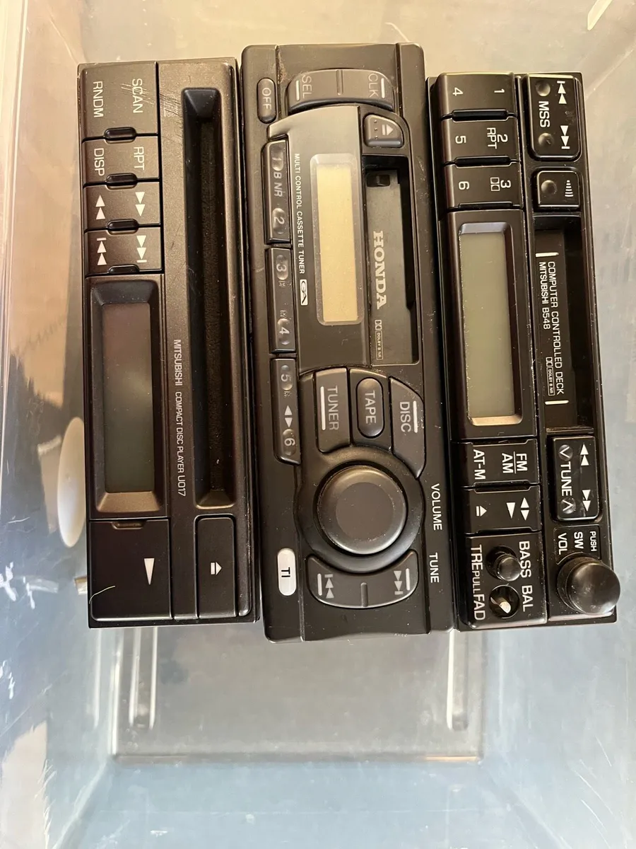 Car radios x 3