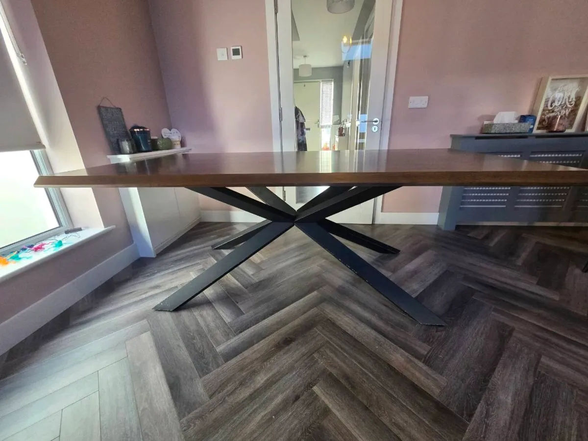 Dining Table and Bench - Image 2