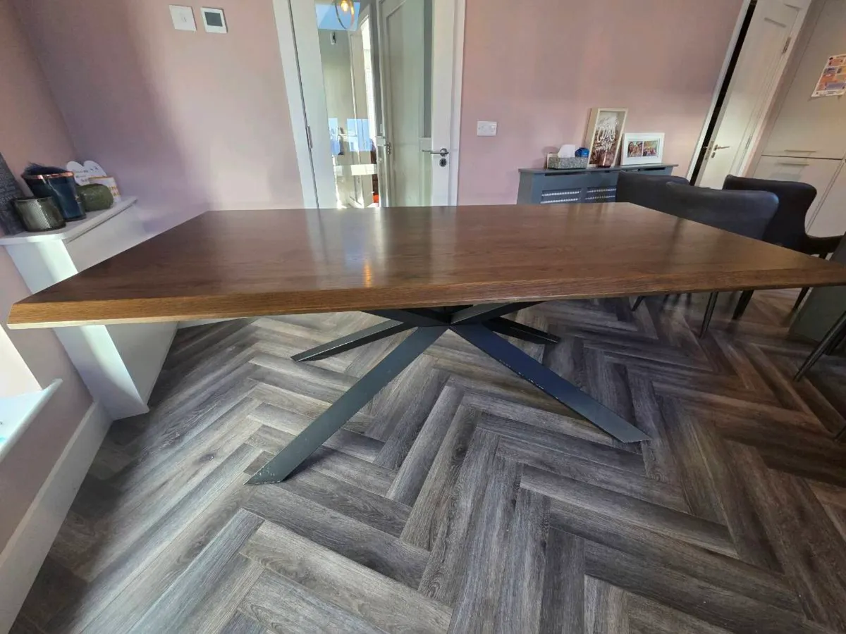 Dining Table and Bench - Image 3