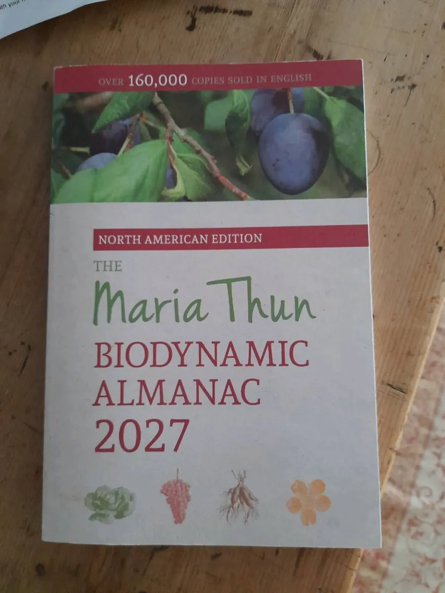Biodynamic gardening book (Nth America)