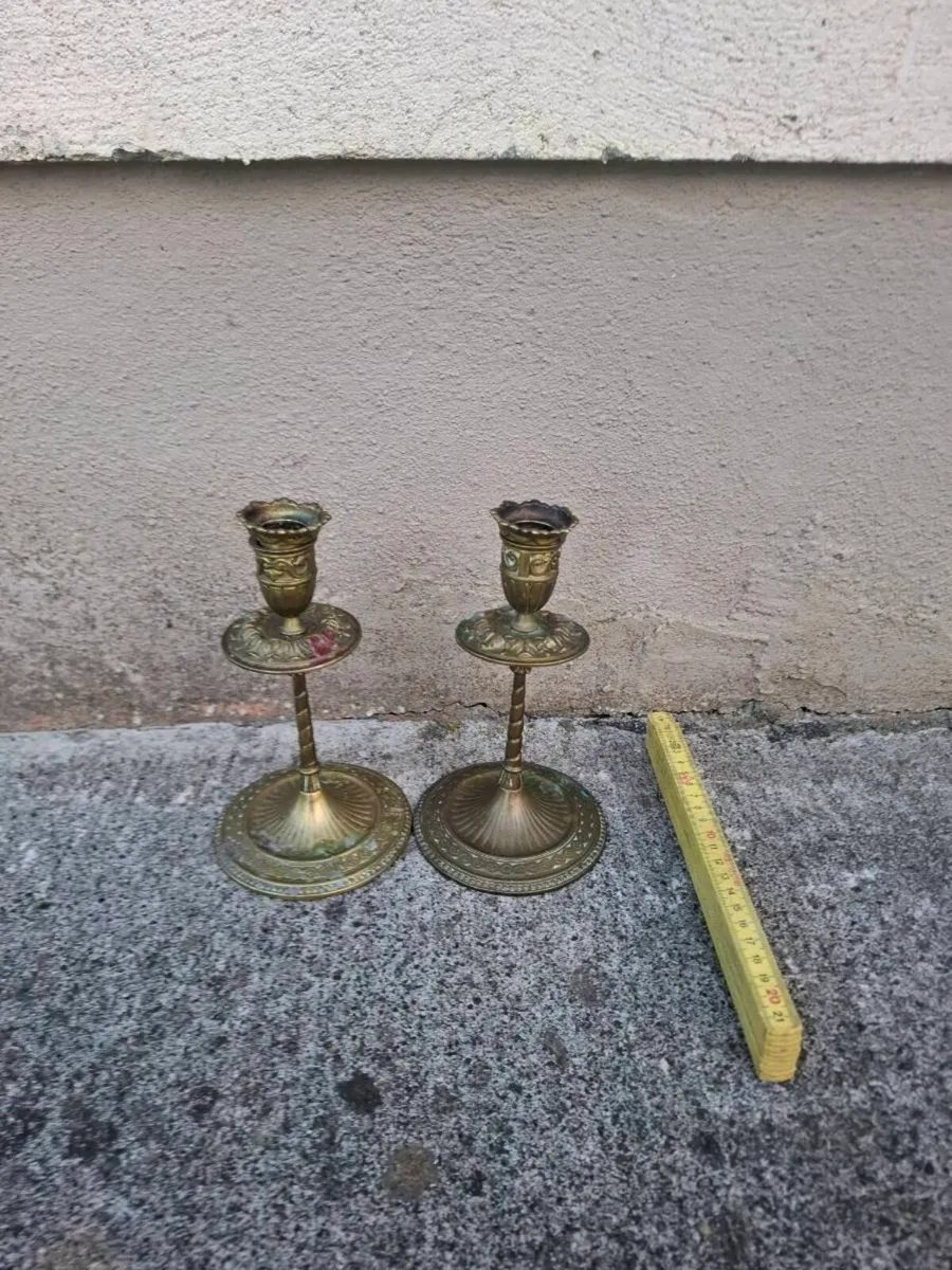 Brass candle holder - Image 2
