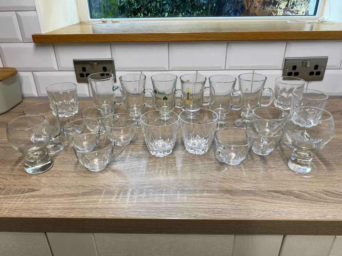 drinking glasses
