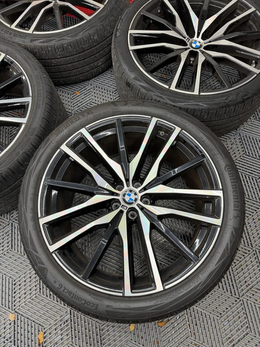 Genuine BMW 742M 22” Wheels with Continental Tyres - Image 3