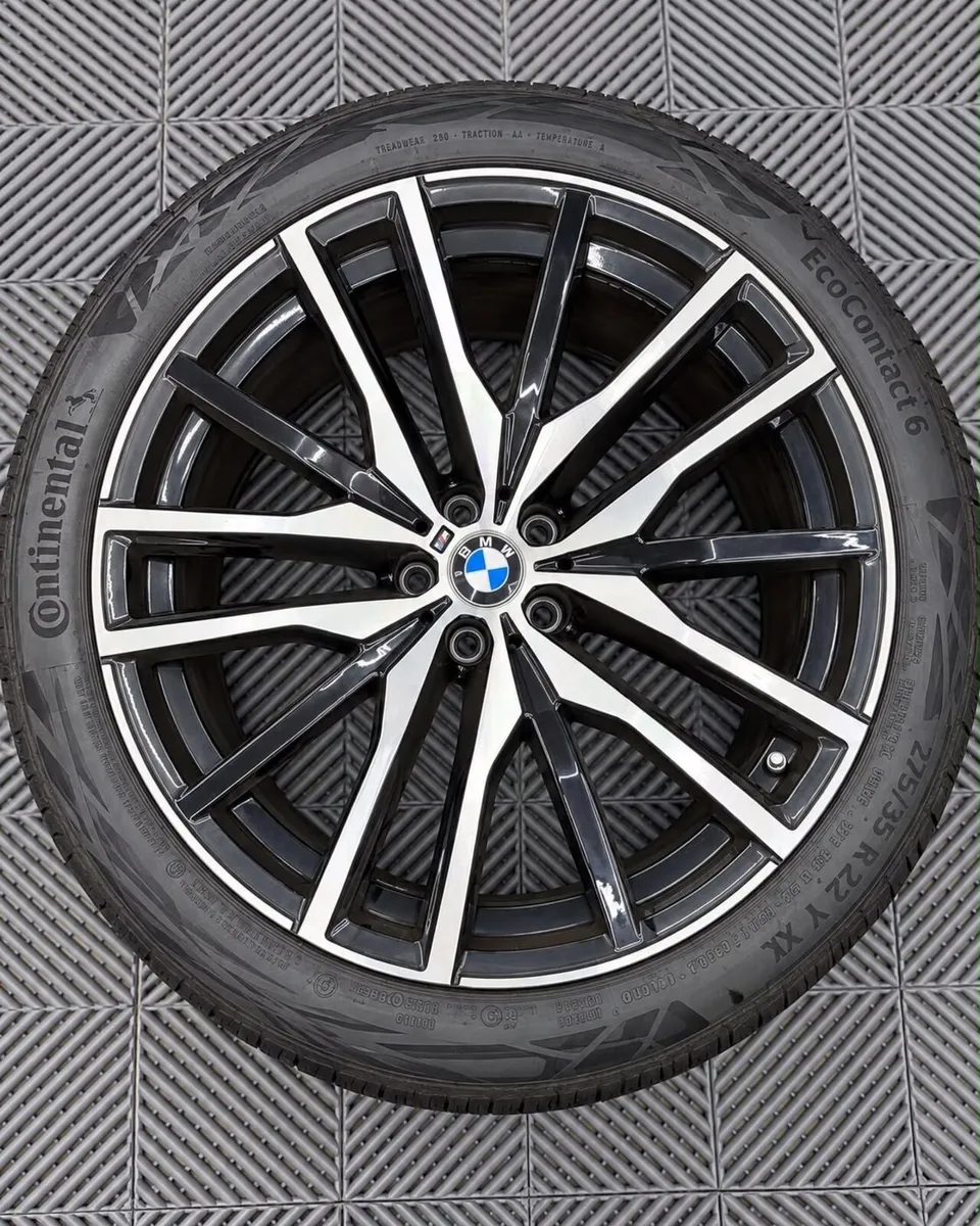 Genuine BMW 742M 22” Wheels with Continental Tyres - Image 4