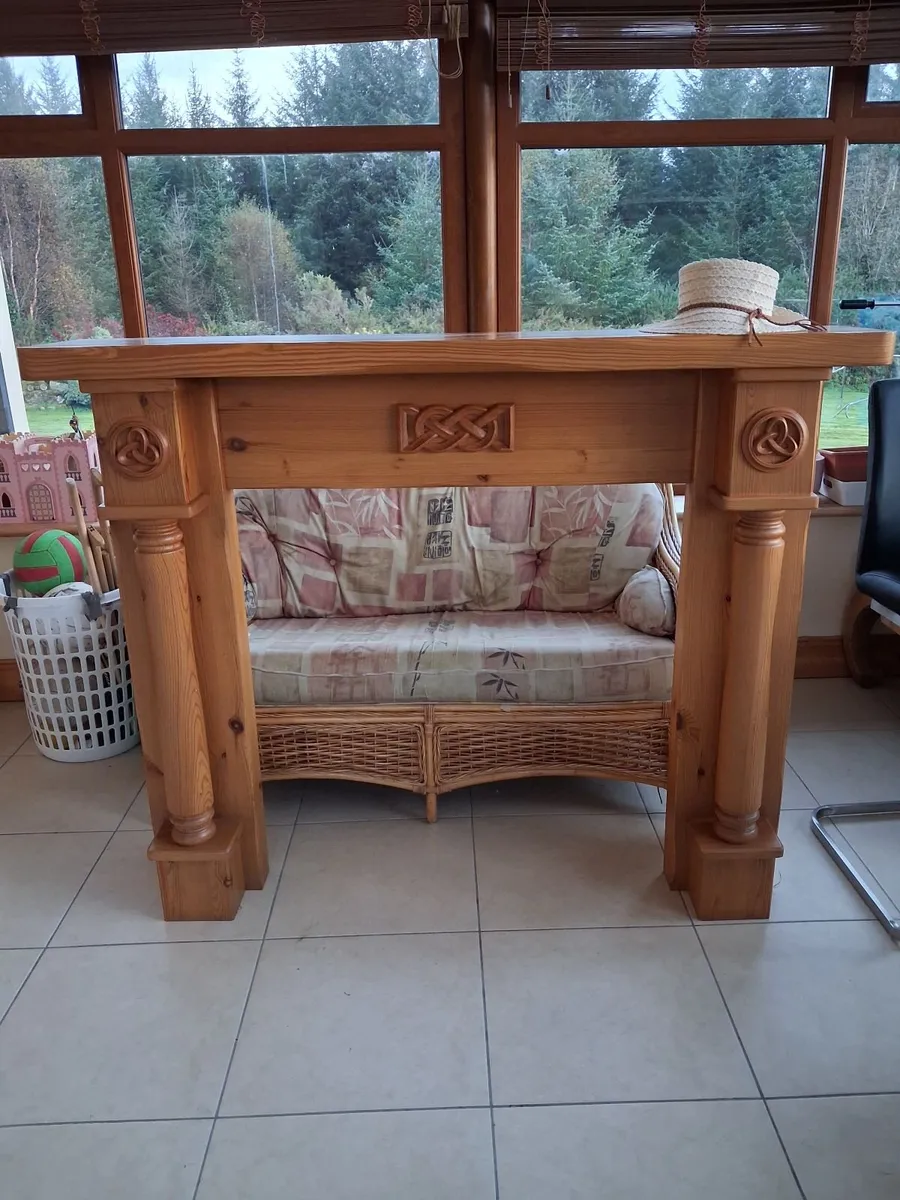 Wooden Mantle surround - Image 3