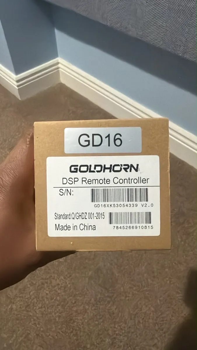 Goldhorn DSPA 810 pro and GD16 DSP remote control - Image 3