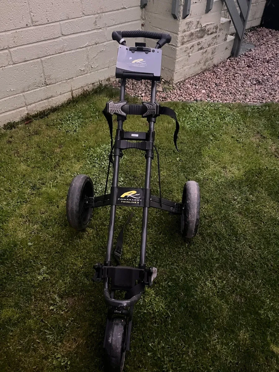 Powakaddy golf trolley - Image 1