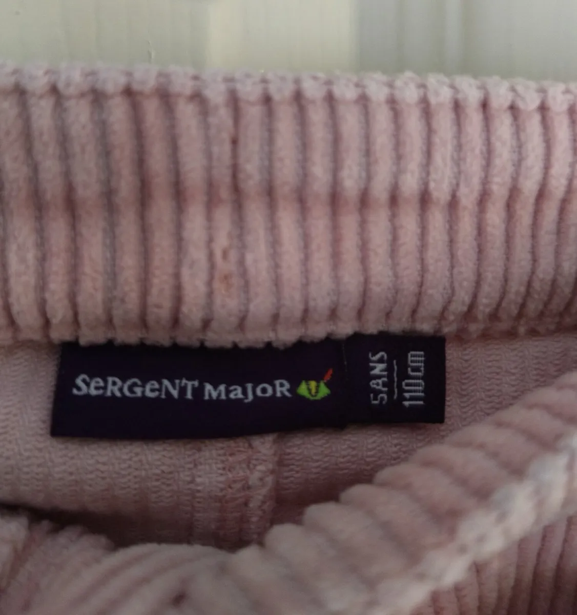 Girls Rose Pink Sergent Major Skirt - Image 4