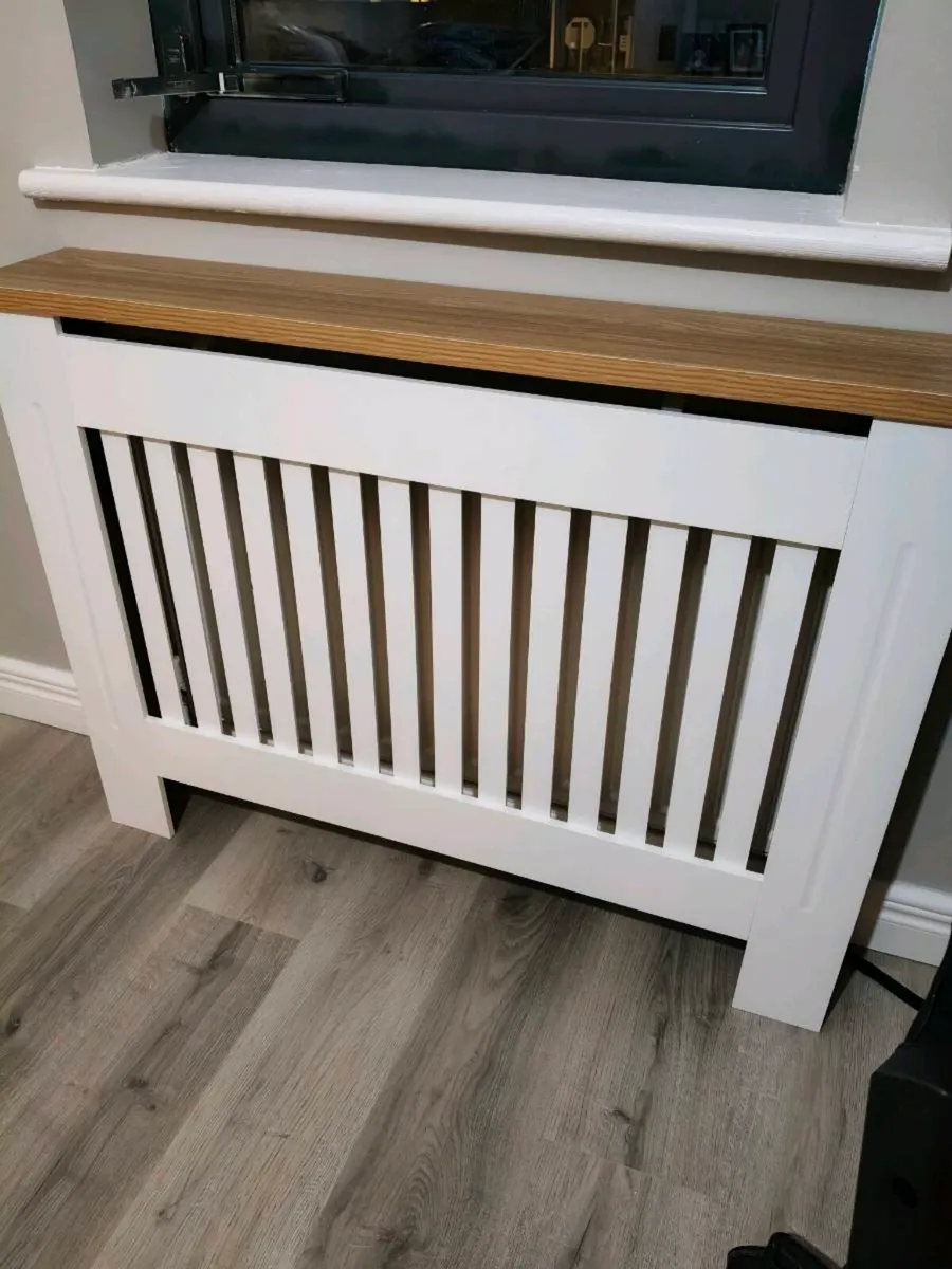 Brand new radiator cover - White & Oak - Image 2