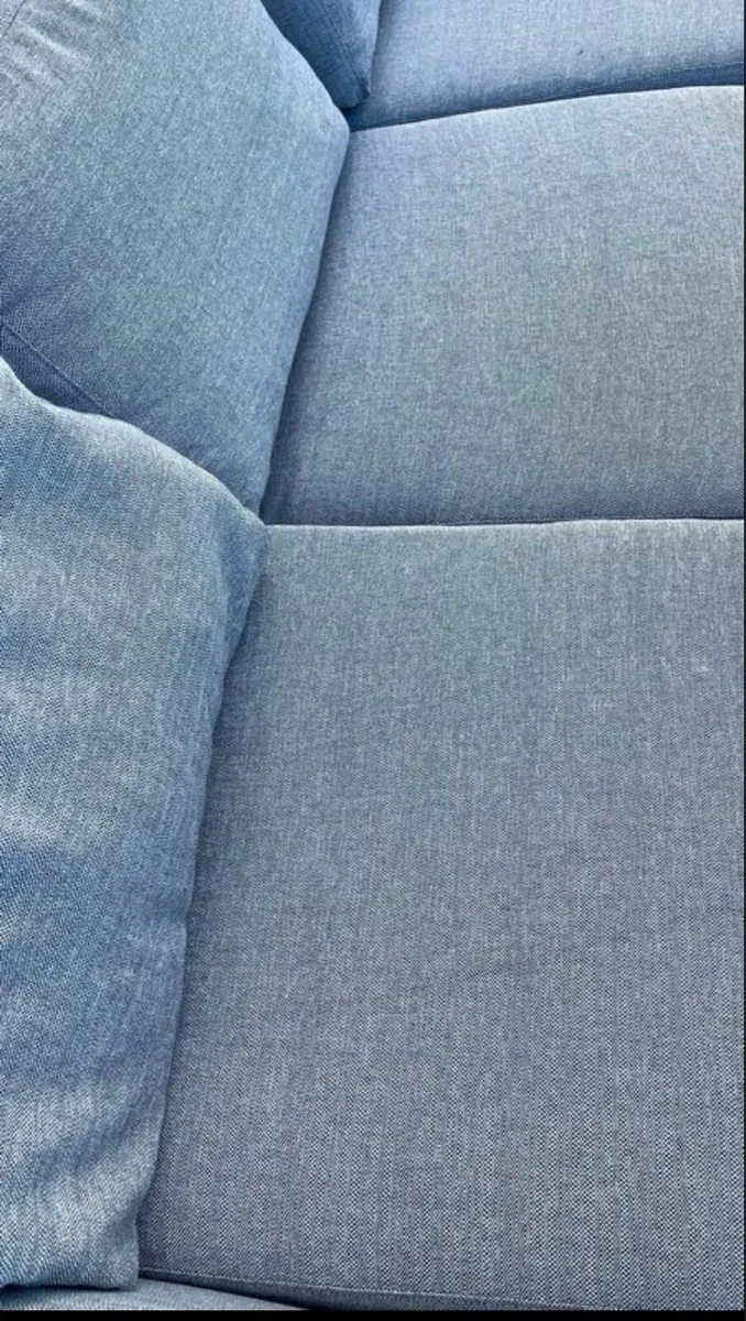 Grey L shaped  softnord corner sofa - Image 4