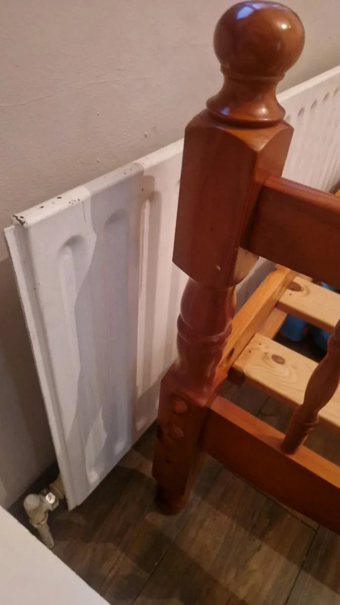 Double Bed Solid Pine - Image 3