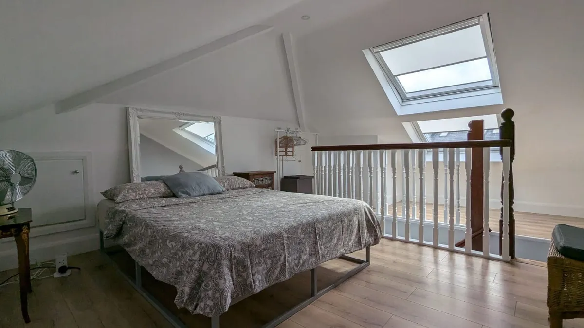 Metal Double Bed Frame + Pillow-Top Pocket Sprung - Image 1