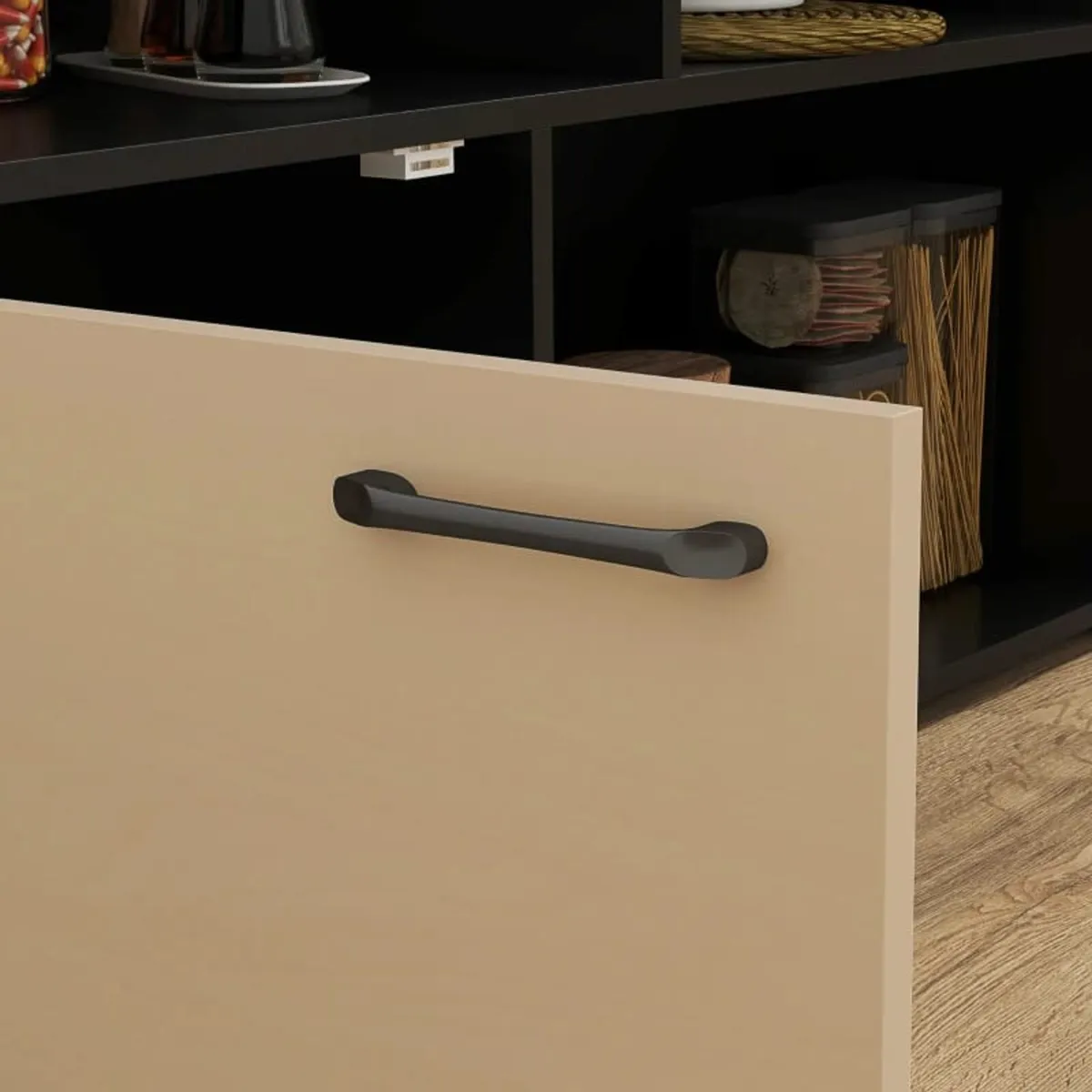 3-pc. Bar set, Bar table with foldable tabletop, 2 - Image 4