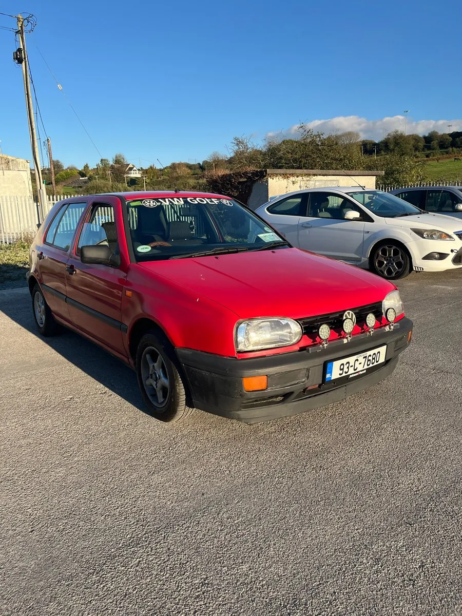 1993 Vw Golf Tax 7/27 NCT 6/27 - Image 1