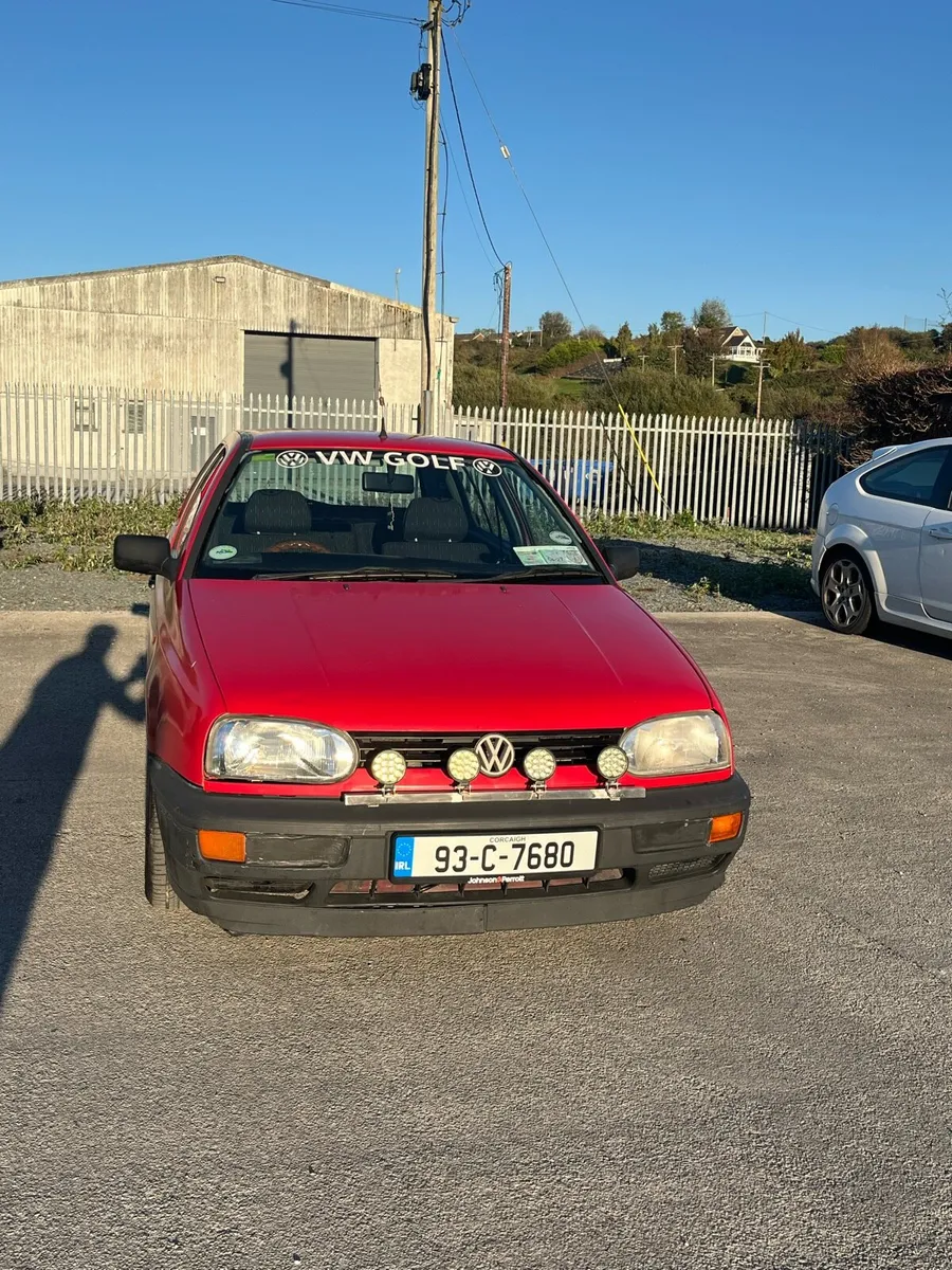 1993 Vw Golf Tax 7/27 NCT 6/27 - Image 2