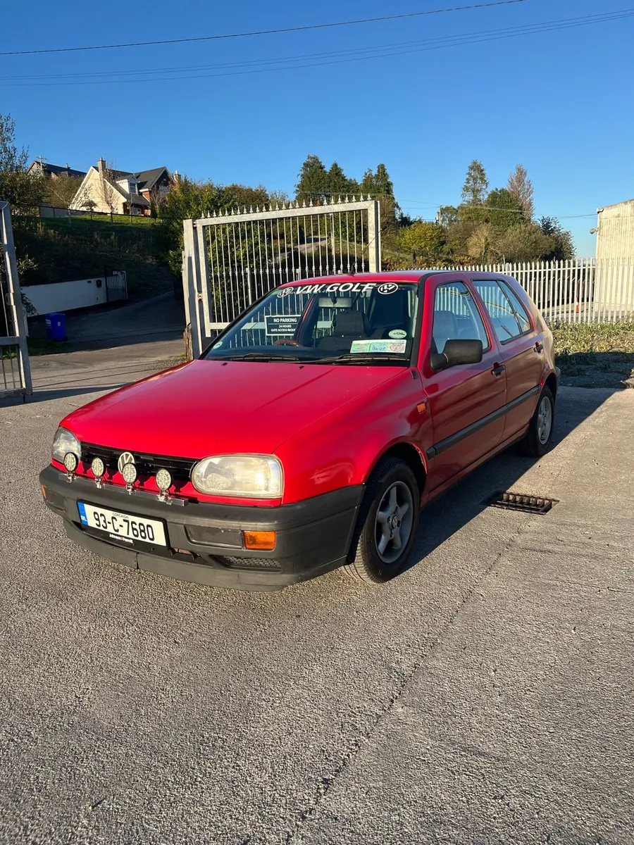 1993 Vw Golf Tax 7/27 NCT 6/27 - Image 3