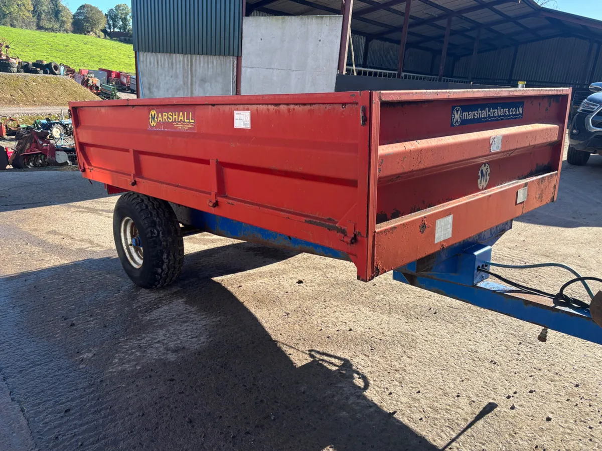 Marshall 5 ton tipping trailer - Image 4