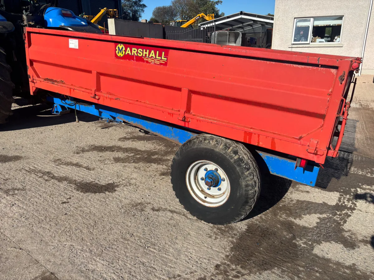 Marshall 5 ton tipping trailer - Image 1