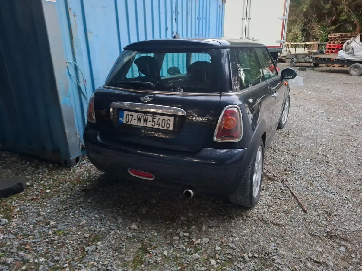 Mini cooper for breaking