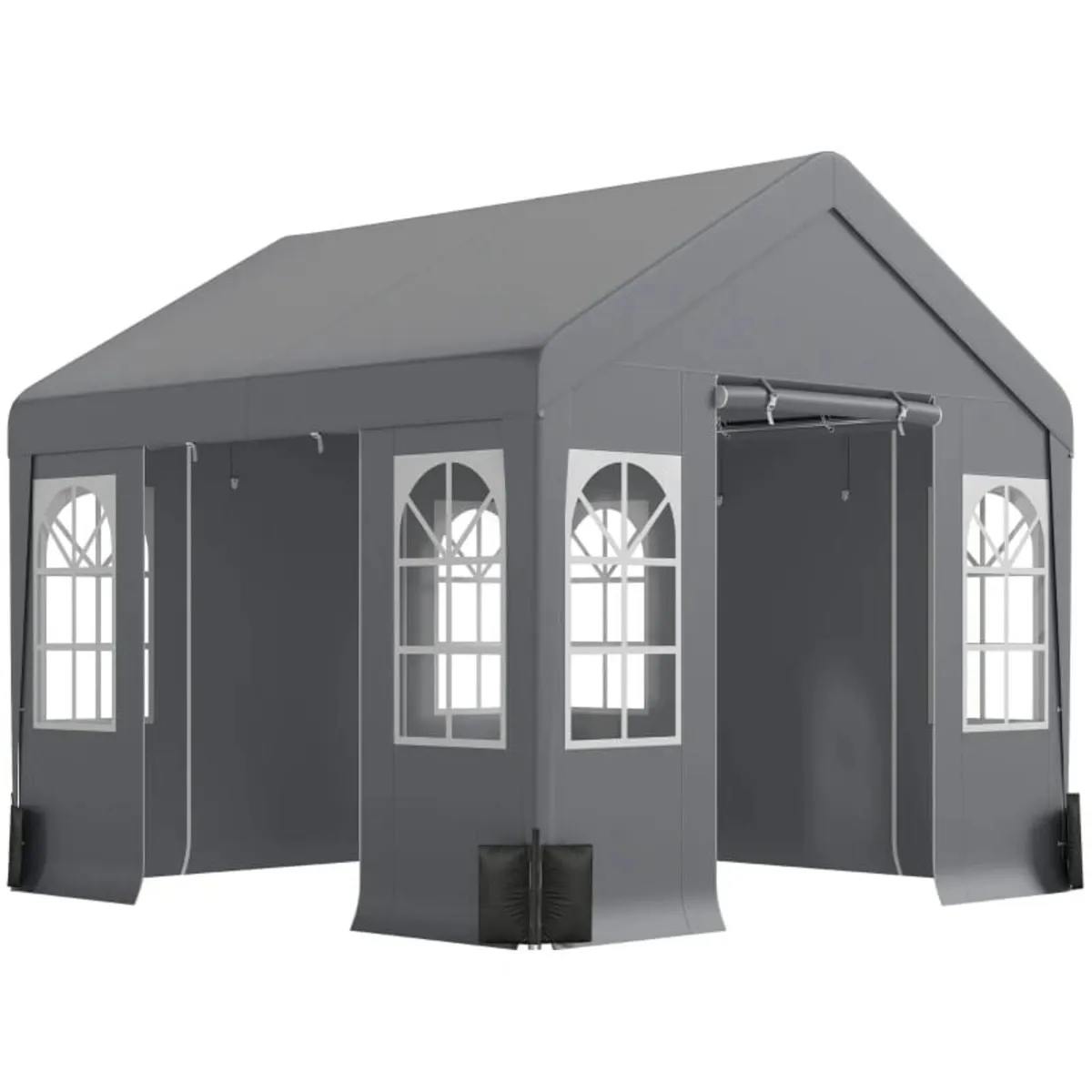3 x 3 m Party Tent, Outdoor Canopy Tent Shelter wi - Image 1