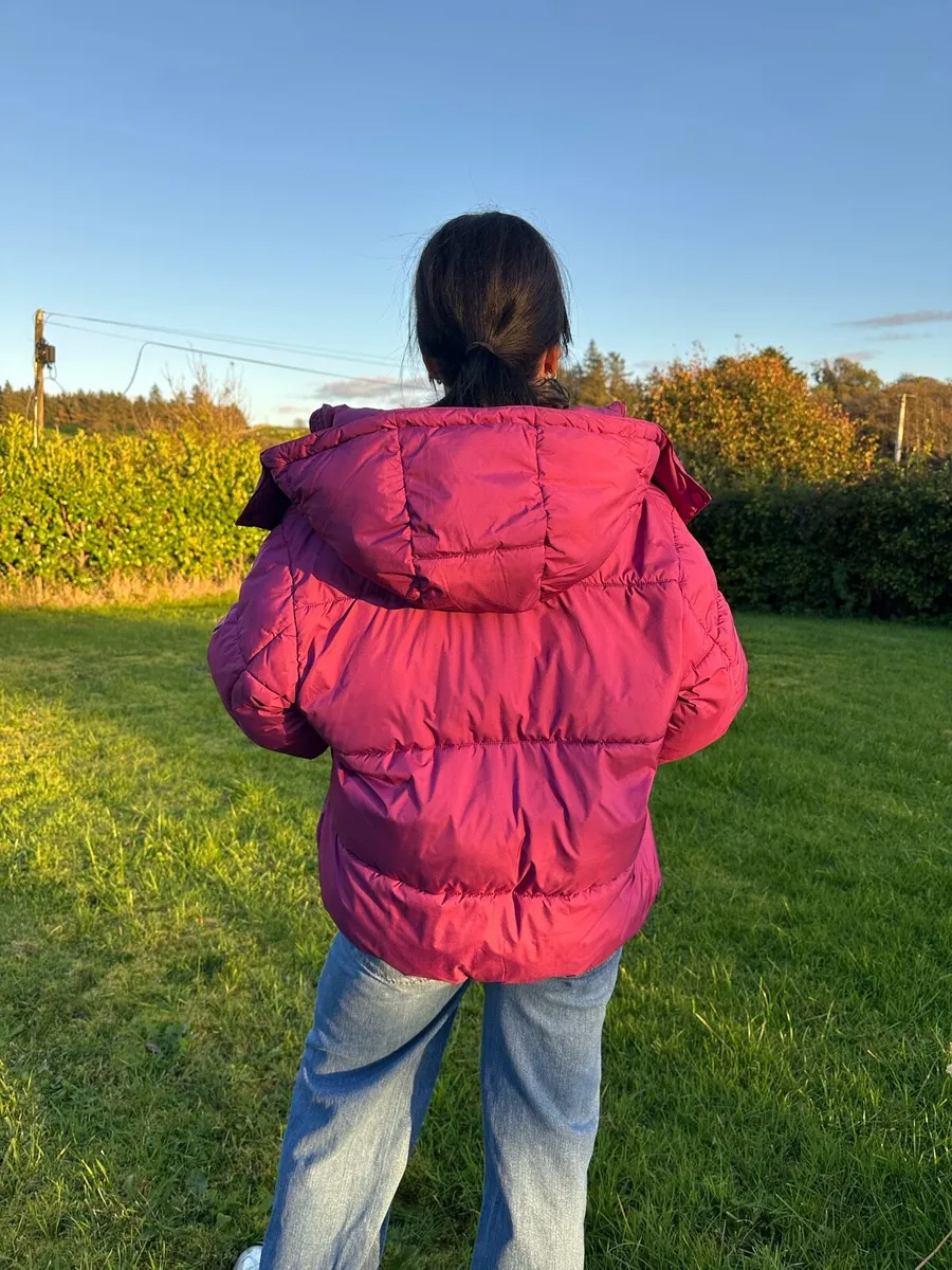 DIESEL Women’s Puffer Jacket – Raspberry Rose Pink - Image 2