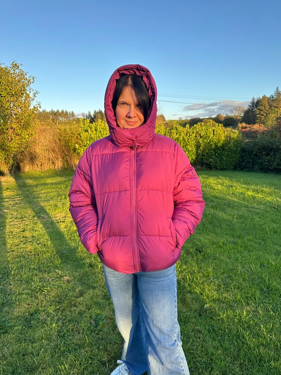 DIESEL Women’s Puffer Jacket – Raspberry Rose Pink - Image 4