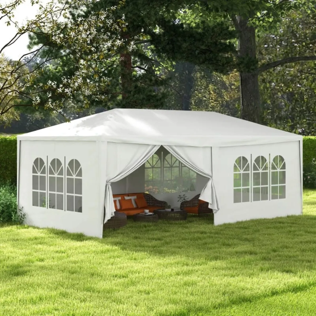 6 x 3 m Party Tent Wedding Gazebo Outdoor Waterpro - Image 3